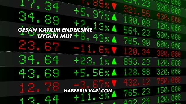 GESAN Katılım Endeksine Uygun mu?